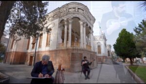 پروفورمنس خوشنویسی استاد جعفرزاده بیلواری -۲